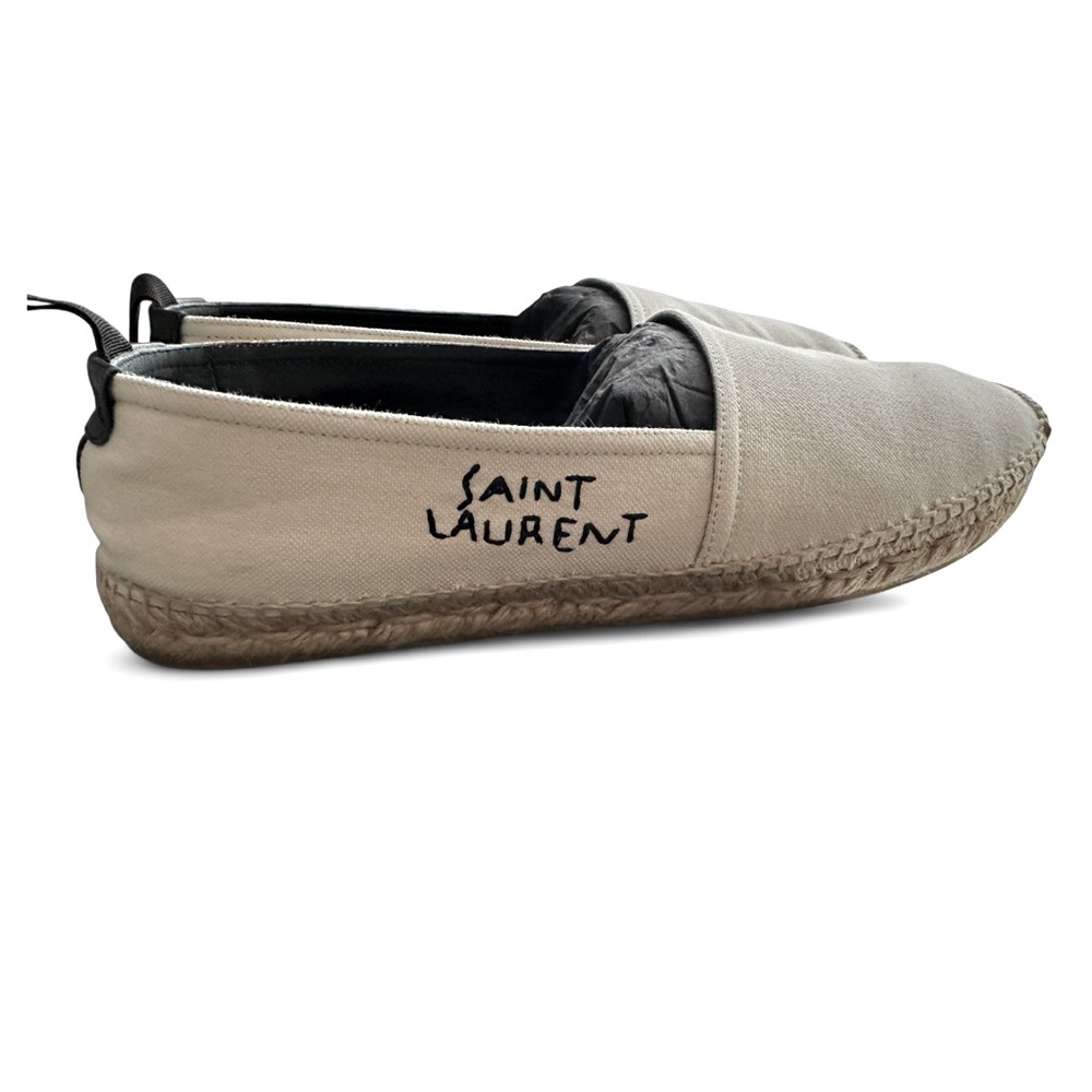YSL - Saint Laurent Cream Espadrilles sz9-9.5 / EU 40.5